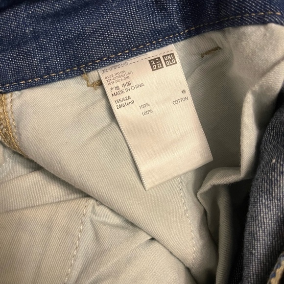 Uniqlo High-waisted Wide Leg denim jeans - Picture 8 of 9